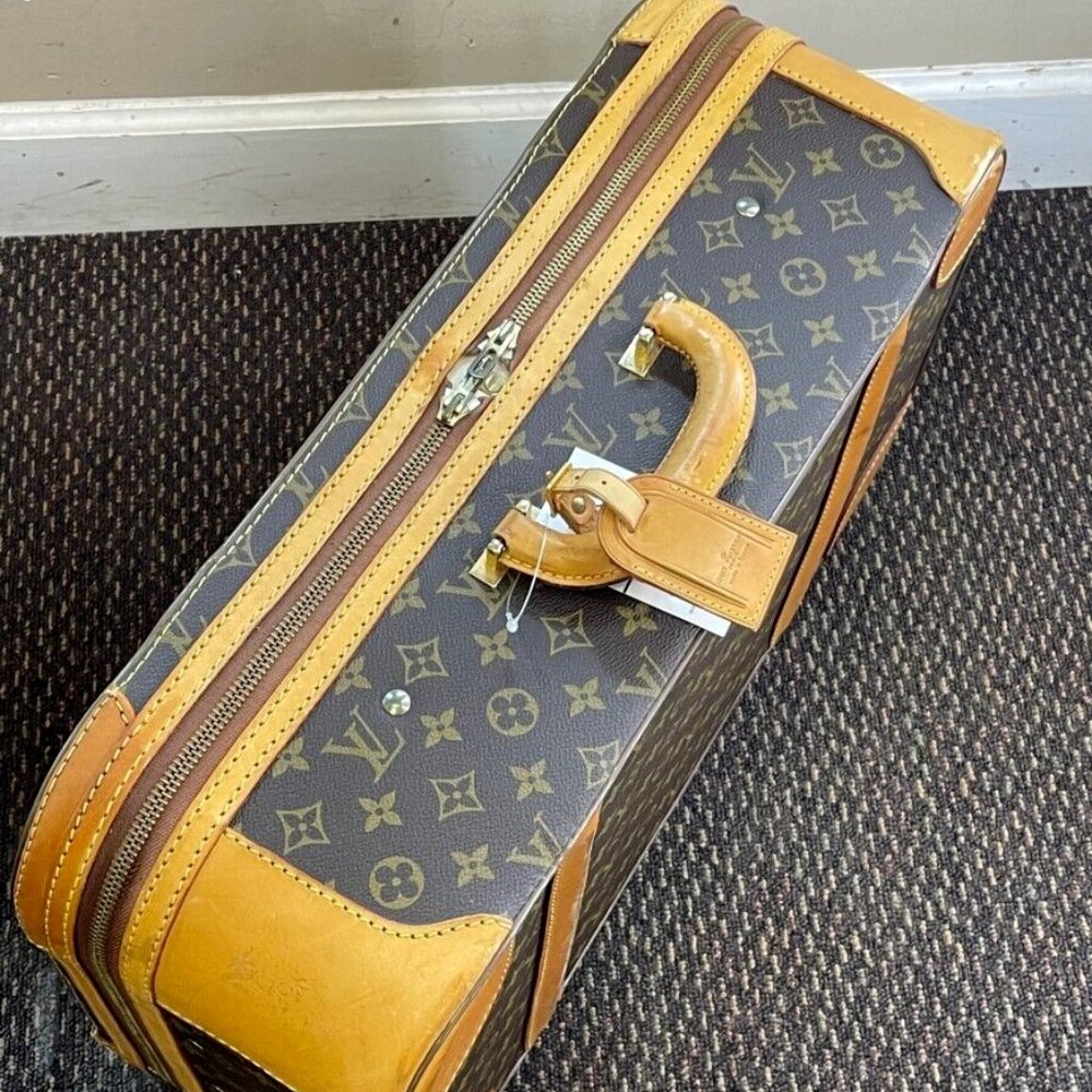 Louis Vuitton Vintage Monogram Hardside/Hard Case Luggage Suitcase 21"